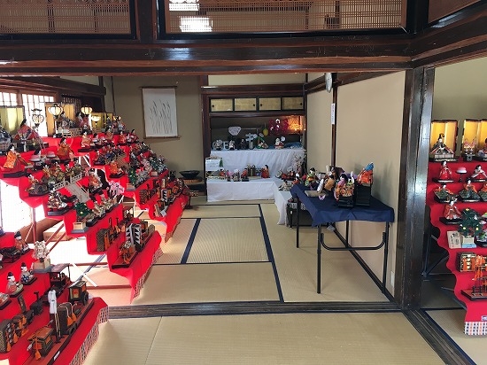 蔵のひな祭り2021年｜東松島市蔵しっくパーク｜くらっぱ｜雛人形展示｜桃の節句