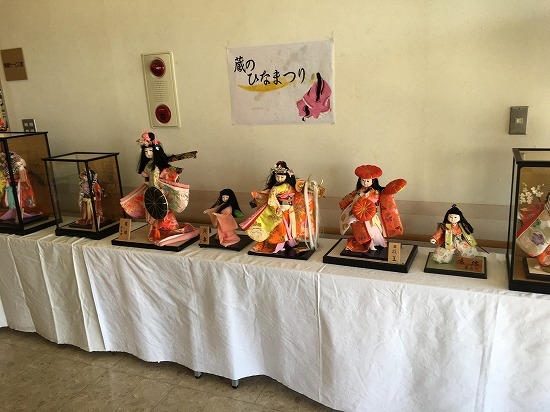 蔵のひな祭り2021年｜東松島市蔵しっくパーク｜くらっぱ｜雛人形展示｜桃の節句