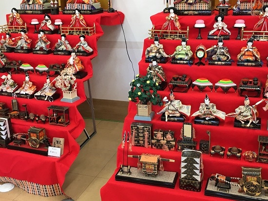 蔵のひな祭り2021年｜東松島市蔵しっくパーク｜くらっぱ｜雛人形展示｜桃の節句